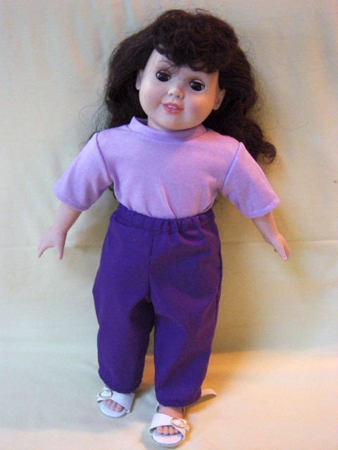 18" Pant set Lav/Purple 18" Pant set Lav/Purple