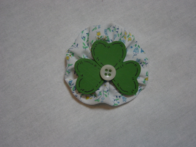 St. Patrick's Day Pin lt green