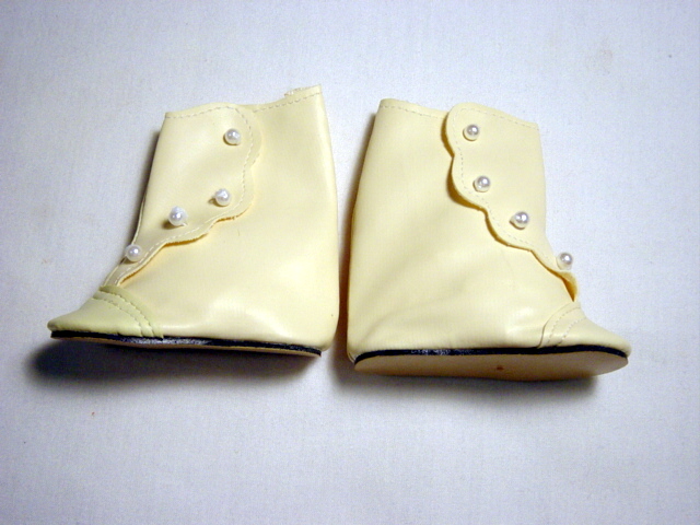 Cream Boots