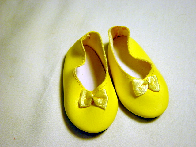 Yellow Mary Janes