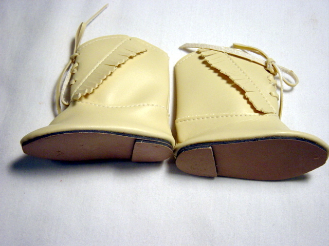 Cream Cowboy Boots