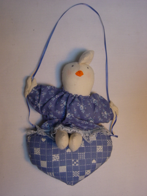 Swinger Chicken blu dress/blu