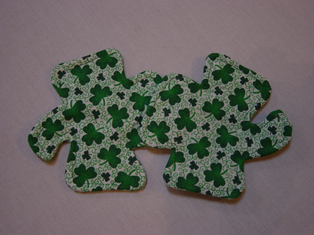 Shamrock Coasters