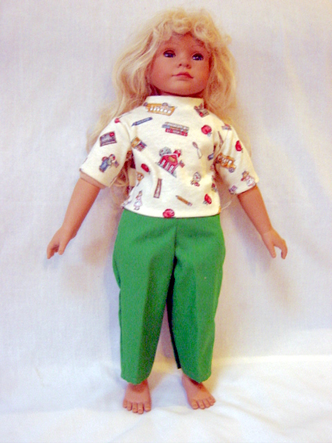 18" Pant set school/gn 18" Pant set school/gn