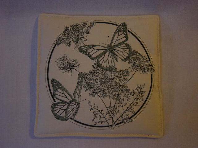 Pot Holder butterflies