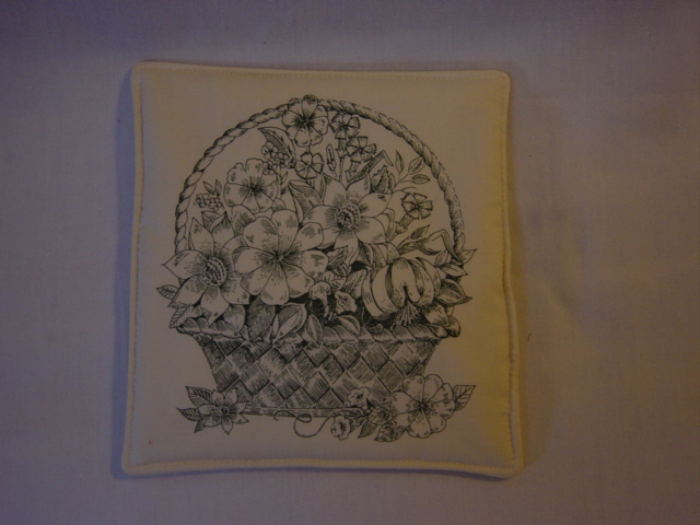 Pot holder flowers