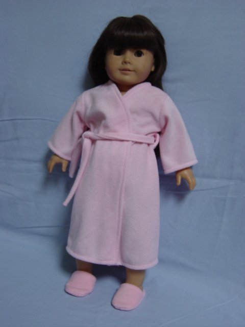 ROBE & SLIPPERS pink