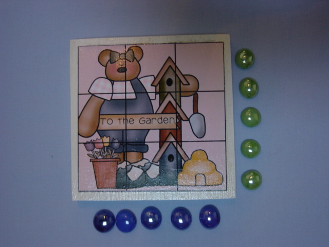 TIC TAC TOE to the garden TIC TAC TOE to the garden