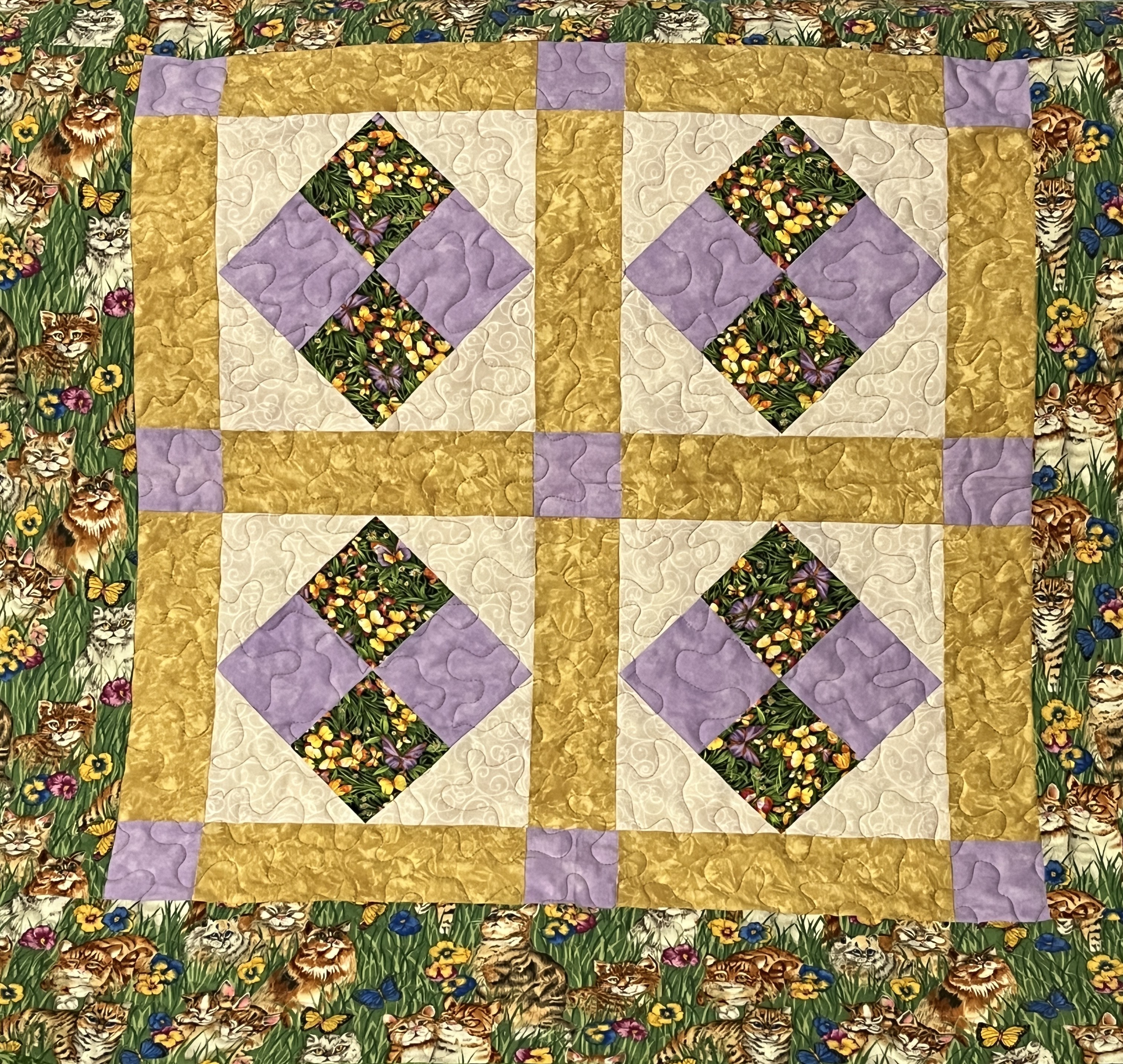 Spring Yellow and Cats!